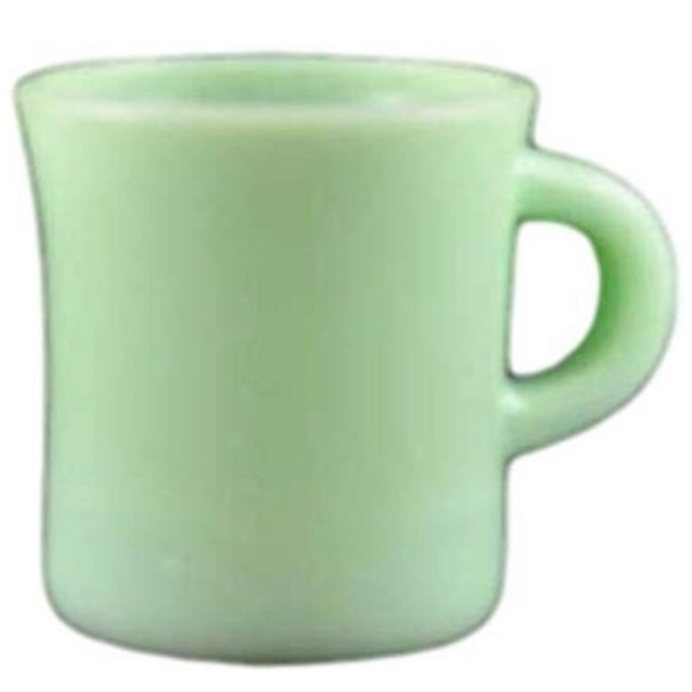 FIRE-KING (SET OF TWO) jadeite color, C cup